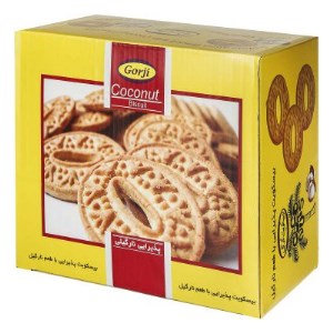 بیسکویت پذیرایی نارگیلی گرجی 900گ