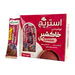 بسته پذیرایی نوشیدنی خاکشیر و زعفران استریج 200گ