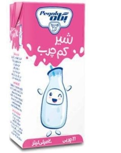 شیر کم چرب پگاه 200مل