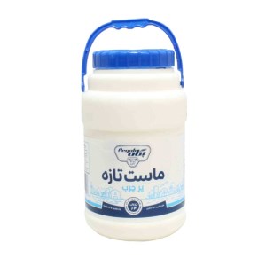 ماست دبه پر چرب غنی شده پگاه 2000گ