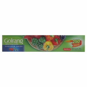 کیسه فریزر رولی گلرنگ 250عددی