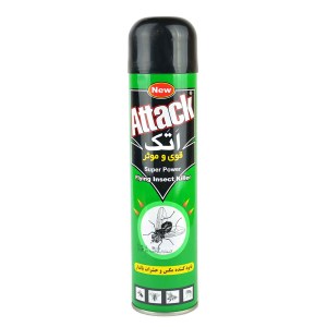 اسپری حشره کش اتک 400مل (سبز)