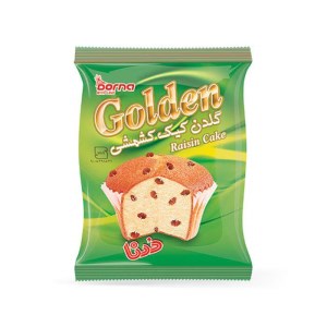 کیک طلایی کشمشی، کاکائویی درنا 70گ