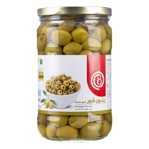 زیتون شور بدون هسته بیژن 630گ