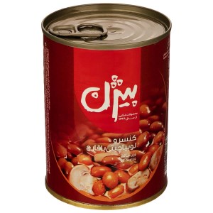 کنسرو لوبیا با قارچ بیژن 380گ