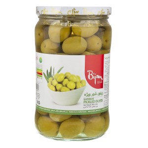 زیتون شور ویژه(خیلی درشت) بیژن 680گ