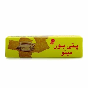 بیسکویت پتی مانژ مینو (فنجانی-عسلی-طلایی)
