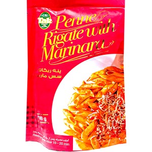 پاستا ریگاته با سس مارینارا تک 180گ