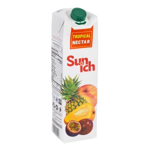 نکتار میوه گرمسیری سن ایچ پاکت 1ل
