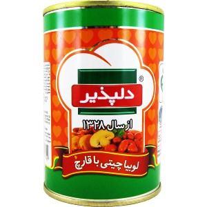 کنسرو لوبیا با قارچ دلپذیر 420گ