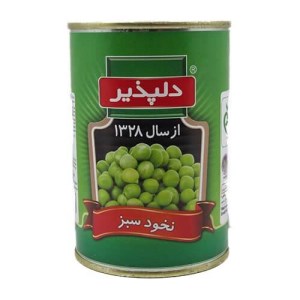 کنسرو نخودسبز دلپذیر 420گ