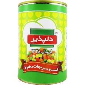 کنسرو سبزیجات دلپذیر 420گ