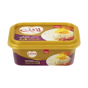 کره گیاهی زعفرانی لادن طلائی 250گ