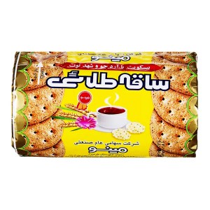 بسکویت ساقه طلایی شهد توت - خرما مینو 200گ
