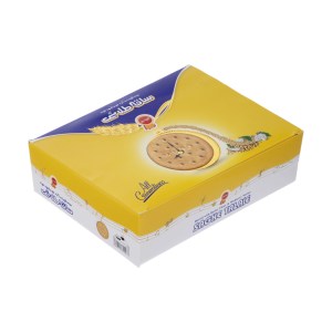 بیسکویت ساقه طلایی با ارد جو و شهد توت مینو 750گ