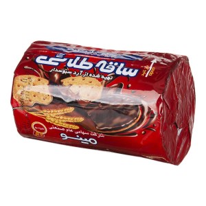 بیسکویت ساقه طلایی روکش شکلاتی مینو 220گ