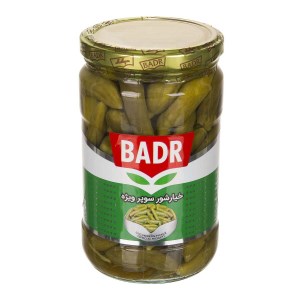 خیارشور سوپر ویژه بدر 630گ