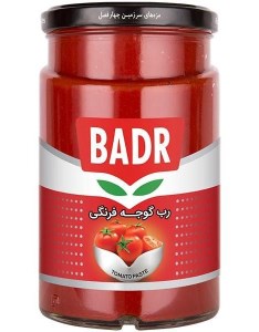 رب گوجه بدر شیشه 650گ