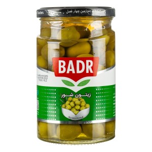 زیتون شور ویژه درشت بدر 650گ