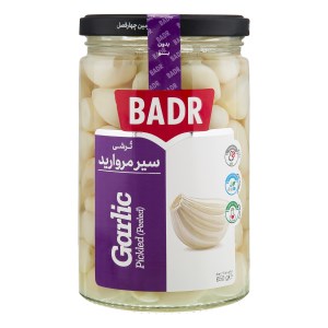 ترشی سیر مروارید بدر 650گ