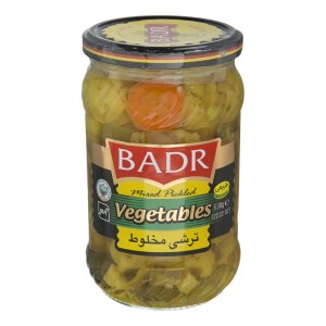 ترشی مخلوط بدر 630گ