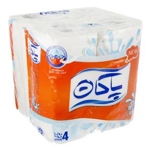 دستمال توالت پاکان 4قلو