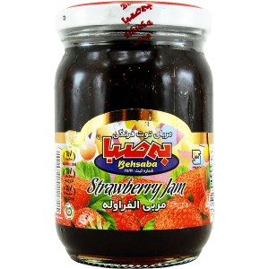مربا توت فرنگی به صبا 330گ