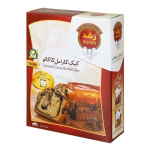 پودر کیک کارامل کاکائو رشد 500گ