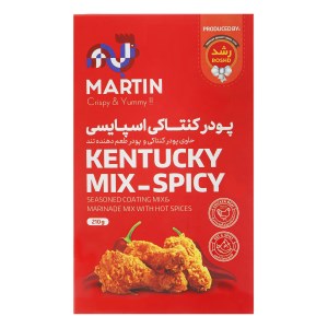 پودر کنتاکی اسپایسی (تند) مارتین رشد 210گ