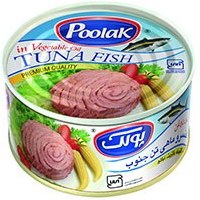 تن ماهی پولک 180گ
