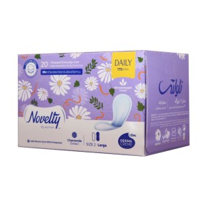 نوار بهداشتی بسیار نازک بزرگ جعبه ناولتی 20عددی