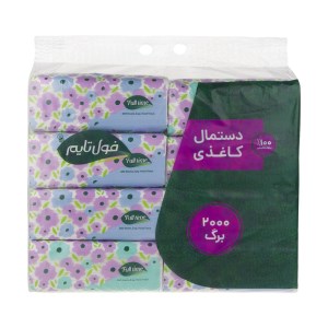 دستمال اقتصادی فول تایم 250برگ(8عددی)