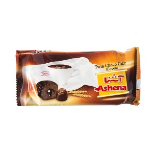 کیک کاکائویی دوقلو اشنا 85گ