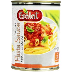 کنسرو مایه ماکارونی با سویا و قارچ اصالت 380گ