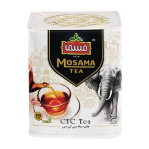 چای مسما مشکی سی تی سی قوطی 450گ