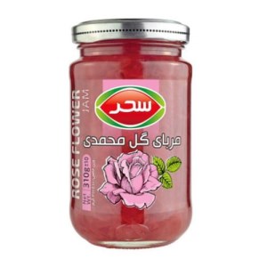 مربا گلسرخ شیشه سحر 400گ