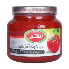 رب گوجه سحر شیشه 1550گ