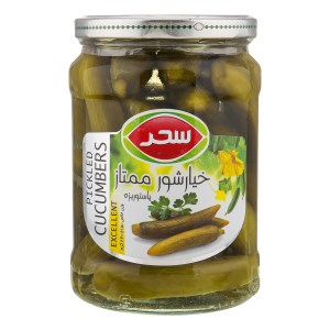 خیارشور ممتاز سحر شیشه 640گ