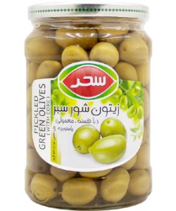 زیتون سحر معمولی شیشه 640گ