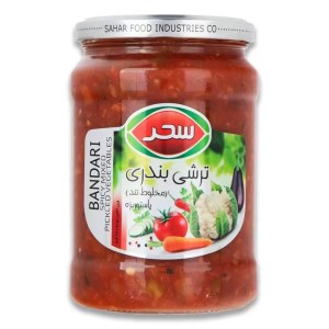 ترشی بندری سحر شیشه 640گ