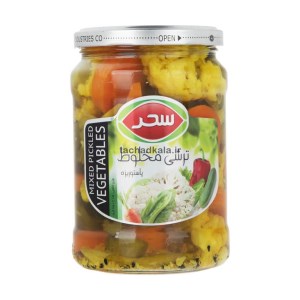 ترشی مخلوط سحر شیشه 640گ