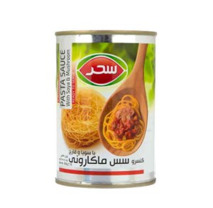 کنسرو مایه ماکارونی باقارچ سحر 400گ