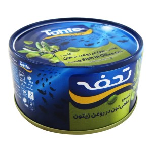 تن ماهی با روغن زیتون تحفه 180گ