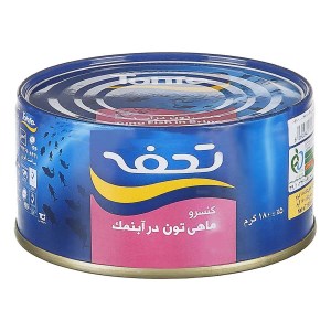 تن ماهی رژیمی تحفه 180گ(در اب نمک)