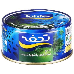تن ماهی با شوید تحفه 180گ