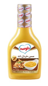 سس خردل ملایم دلوسه 400گ