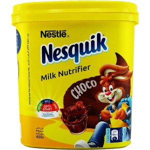 پودر مغذی نسکوئیک جعبه نستله 450گ