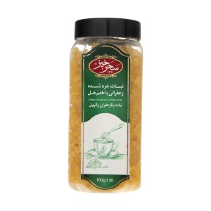 نبات خرد شده زعفرانی با طعم هل سحرخیز 700گ