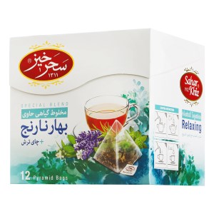 دمنوش بهار نارنج سحرخیز 12عددی