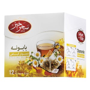 دمنوش بابونه سحرخیز 12عددی